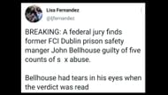 Bellhouse's sentencing is scheduled for August 2023, (Image via Lisa Fernandez/Twitter)